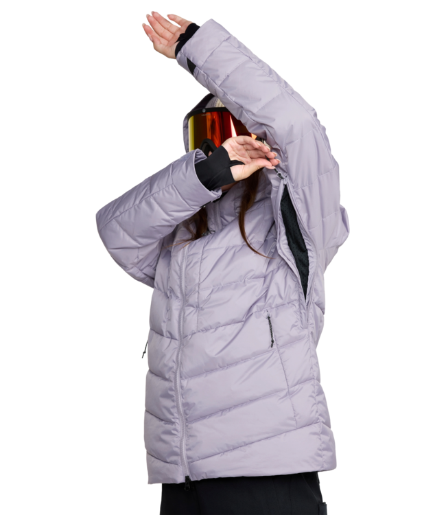 VOLCOM WOMENS ESTES PUFF JACKET LAVENDER AURA 2026