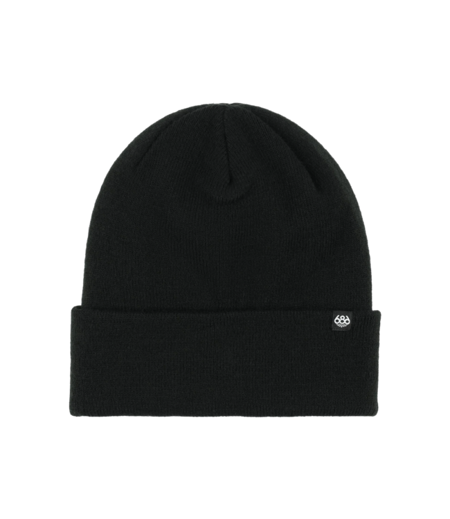 686 STANDARD ROLL UP BEANIE BLACK 2026