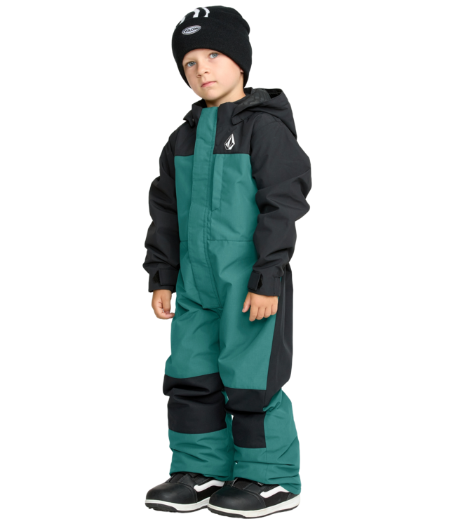 VOLCOM LITTLE KIDS FLURRY ONE PIECE SNOWSUIT ATLANTIC DEEP 2026
