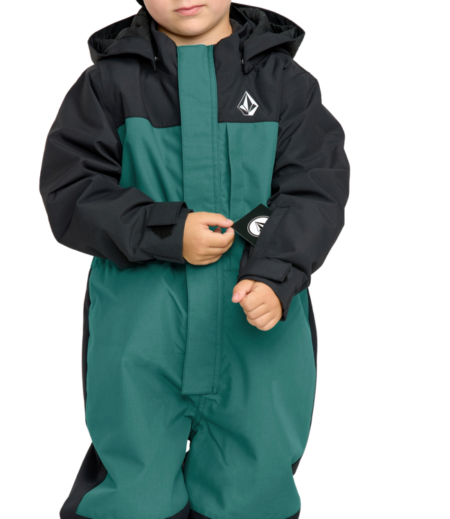 VOLCOM LITTLE KIDS FLURRY ONE PIECE SNOWSUIT ATLANTIC DEEP 2026