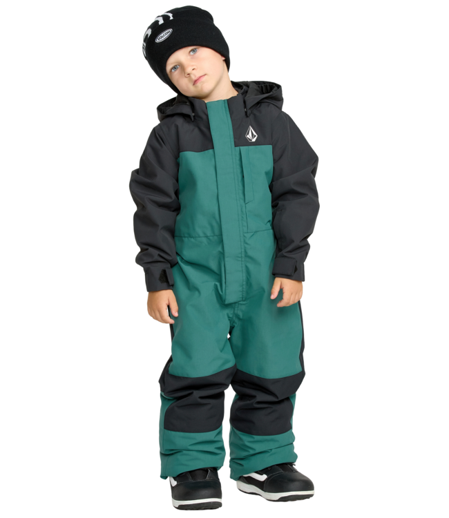 VOLCOM LITTLE KIDS FLURRY ONE PIECE SNOWSUIT ATLANTIC DEEP 2026