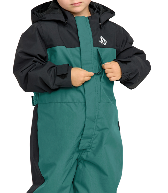 VOLCOM LITTLE KIDS FLURRY ONE PIECE SNOWSUIT ATLANTIC DEEP 2026