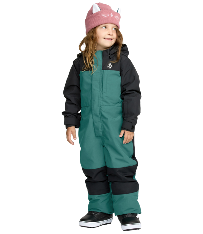 VOLCOM LITTLE KIDS FLURRY ONE PIECE SNOWSUIT ATLANTIC DEEP 2026