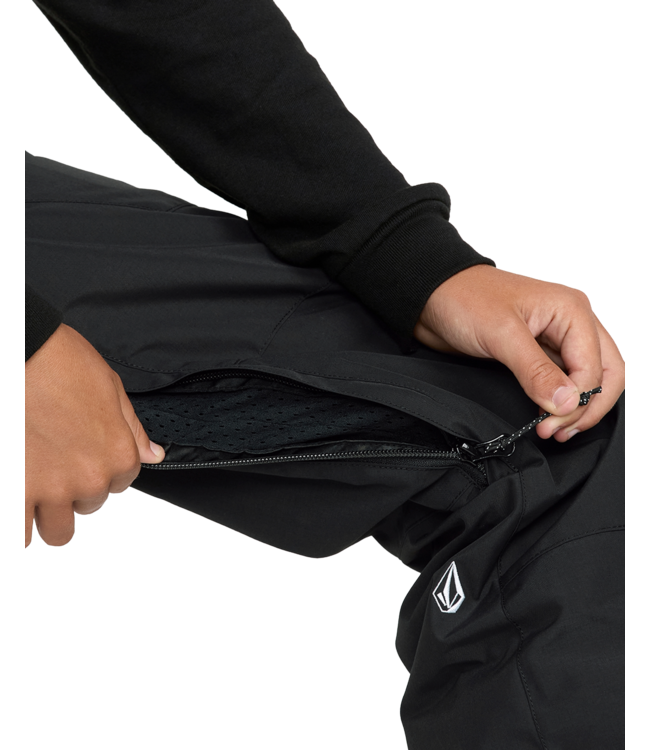 VOLCOM KIDS BARKLEY INSULATED BIB OVERALL PANTS BLACK 2026