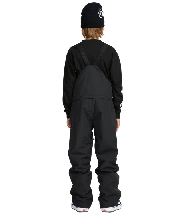 VOLCOM KIDS BARKLEY INSULATED BIB OVERALL PANTS BLACK 2026