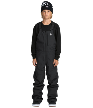 VOLCOM VOLCOM KIDS BARKLEY INSULATED BIB OVERALL PANTS BLACK 2026