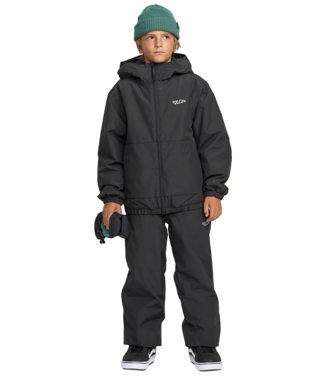VOLCOM KIDS CHAOS FULL ZIP JACKET BLACK 2026