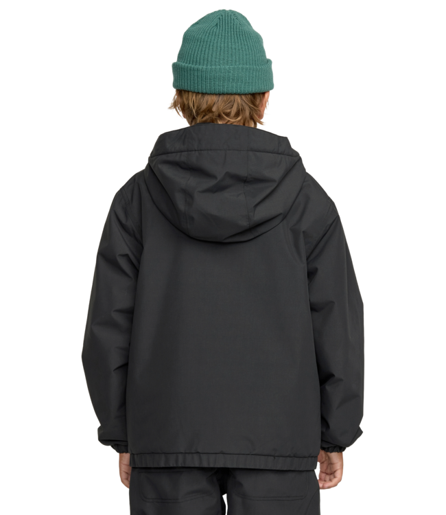 VOLCOM KIDS CHAOS FULL ZIP JACKET BLACK 2026