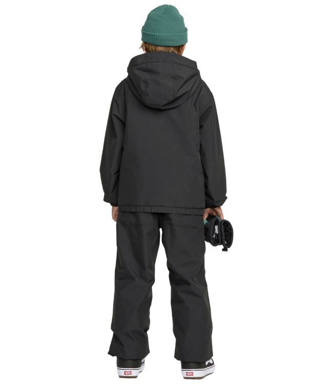 VOLCOM KIDS CHAOS FULL ZIP JACKET BLACK 2026
