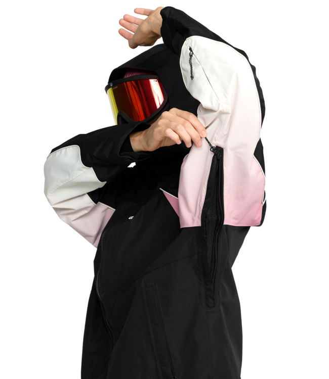 VOLCOM WOMENS STONE SMOKESHOW 20K JACKET OXBLOOD 2026