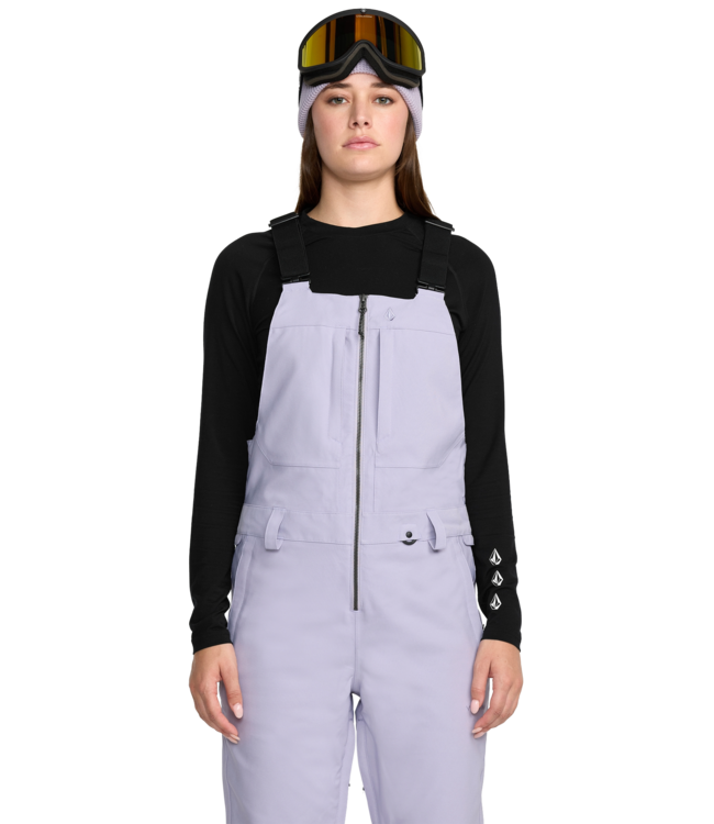 VOLCOM WOMENS SWIFT BIB OVERALL LAVENDER AURA 2026
