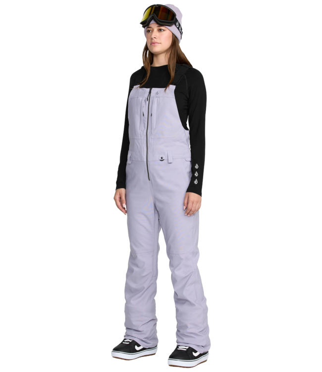 VOLCOM WOMENS SWIFT BIB OVERALL LAVENDER AURA 2026