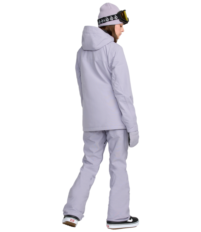 VOLCOM WOMENS SWIFT BIB OVERALL LAVENDER AURA 2026