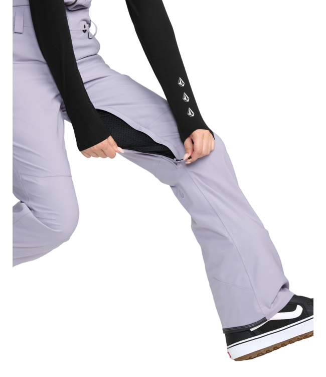 VOLCOM WOMENS SWIFT BIB OVERALL LAVENDER AURA 2026