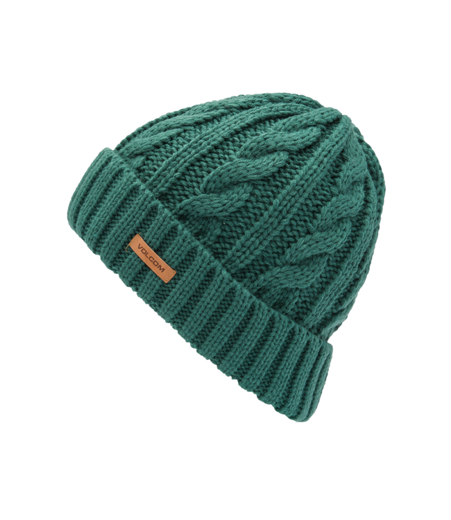 VOLCOM WOMENS STONE KNIT BEANIE ATLANTIC DEEP 2026