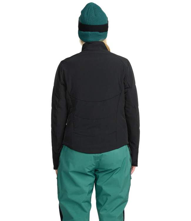 VOLCOM WOMENS EVERGREEN FULL ZIP JACKET BLACK 2026