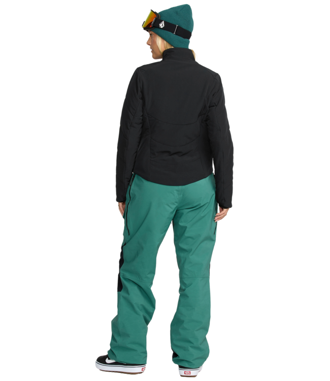 VOLCOM WOMENS EVERGREEN FULL ZIP JACKET BLACK 2026