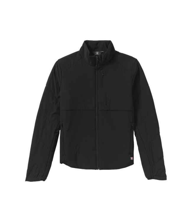 VOLCOM WOMENS EVERGREEN FULL ZIP JACKET BLACK 2026