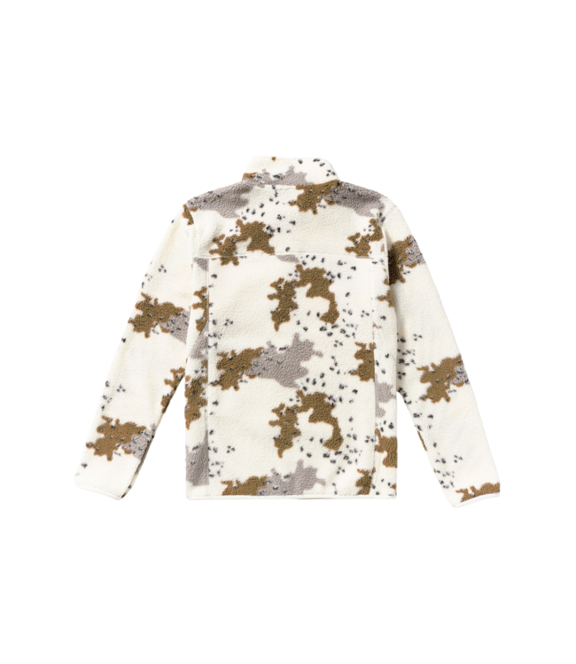 VOLCOM MENS NELSON SHERPA FULL ZIP HOODIE WHITE 2026`