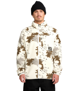 VOLCOM VOLCOM MENS NELSON SHERPA FULL ZIP HOODIE WHITE 2026