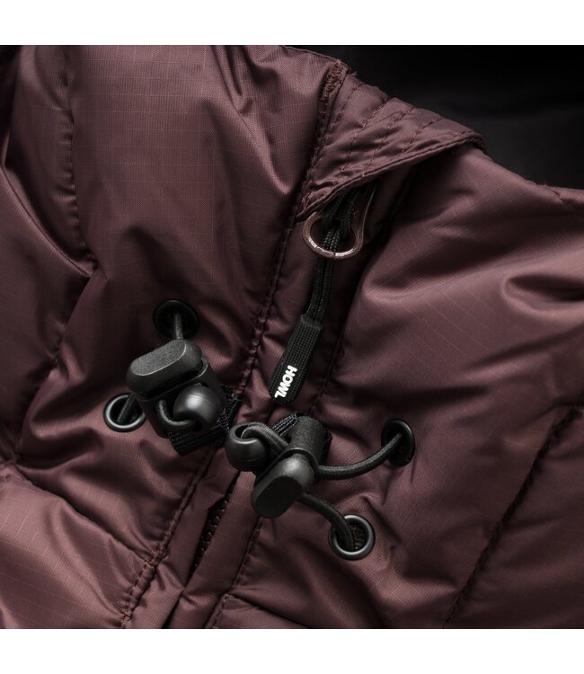 HOWL MENS PUFFY JACKET RAISIN 2026