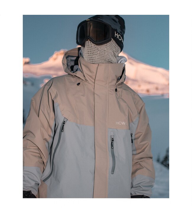 HOWL MENS SHELL JACKET TAN 2026