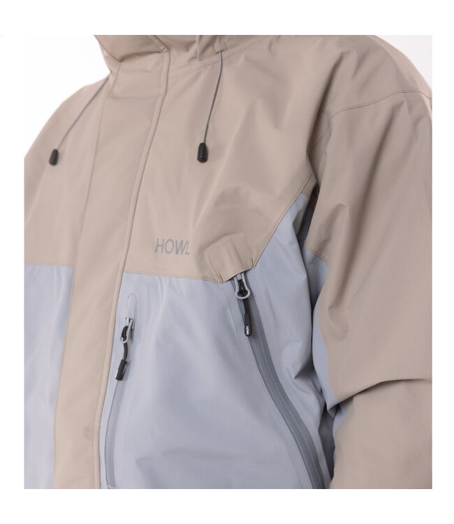 HOWL MENS SHELL JACKET TAN 2026
