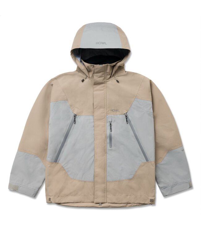 HOWL MENS SHELL JACKET TAN 2026