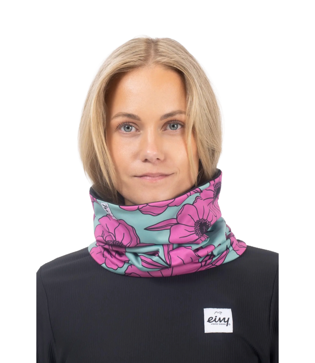 EIVY WOMENS COLDER NECKWARMER TURQUOISE FLOWER 2026