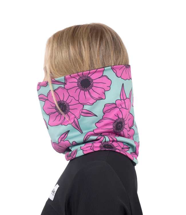 EIVY WOMENS COLDER NECKWARMER TURQUOISE FLOWER 2026