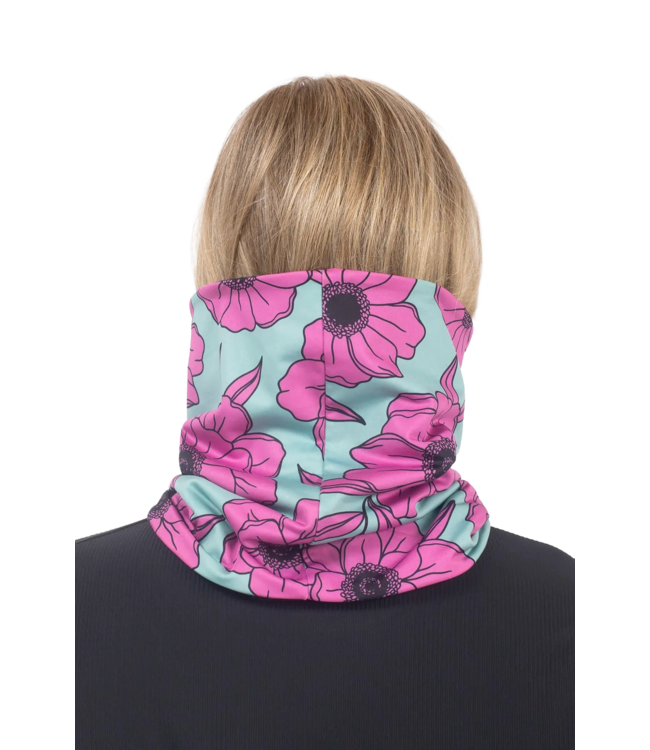 EIVY WOMENS COLDER NECKWARMER TURQUOISE FLOWER 2026