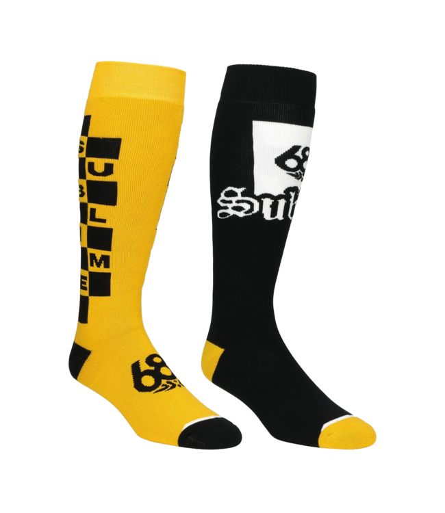 686 SUBLIME SOCK 2 PACK ASSORTED 2026