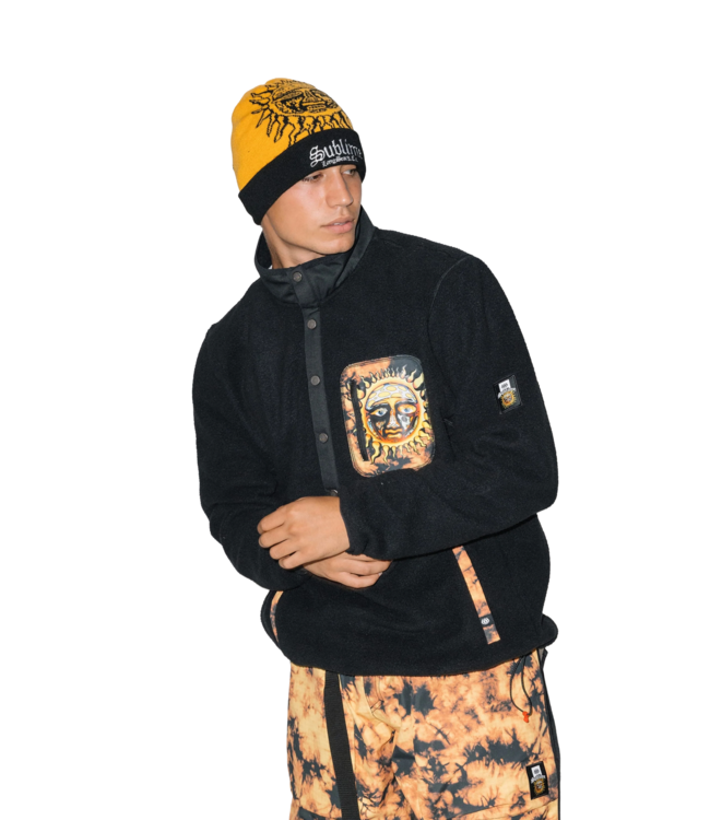 686 SUBLIME TIOGA SHERPA FLEECE PULLOVER SUBLIME BLACK 2026