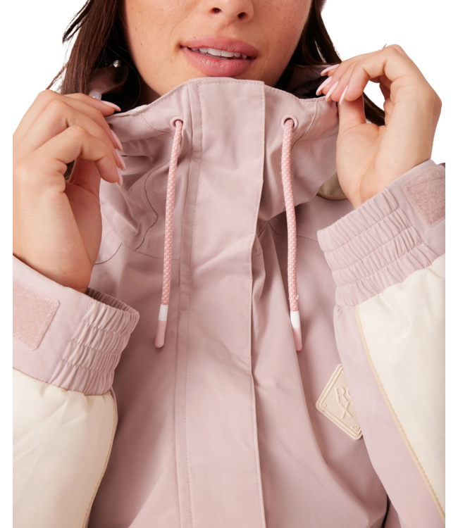 ROXY WOMENS HIGHRIDGE HOODY JACKET ROSE COMBO 2026