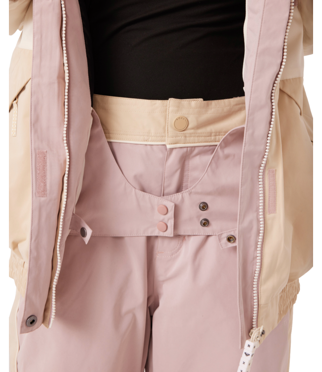 ROXY WOMENS HIGHRIDGE HOODY JACKET ROSE COMBO 2026