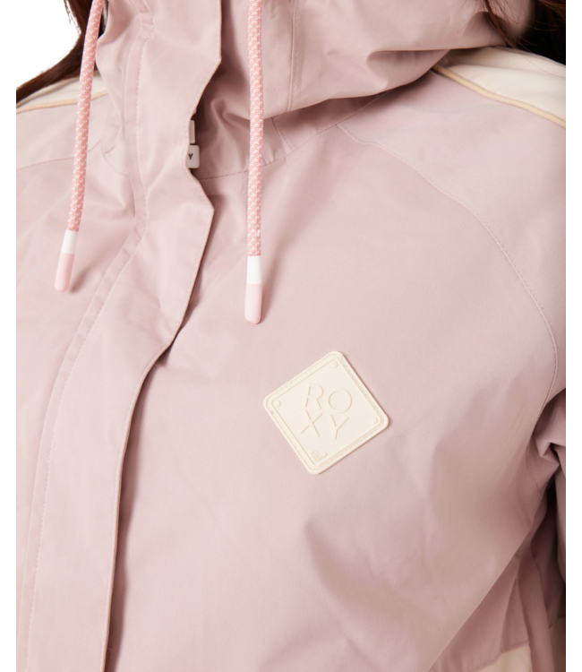 ROXY WOMENS HIGHRIDGE HOODY JACKET ROSE COMBO 2026