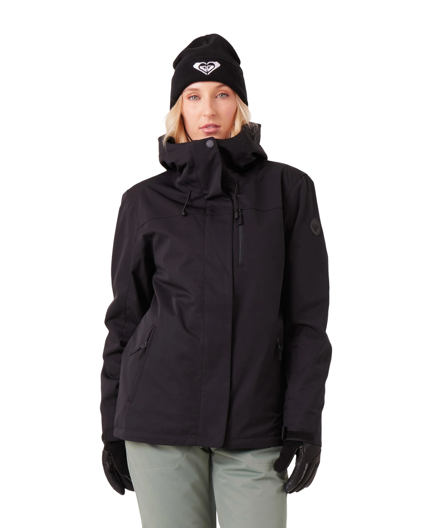 ROXY WOMENS JETTY 3 IN 1 JACKET BLACK 2026 - ONE Boardshop