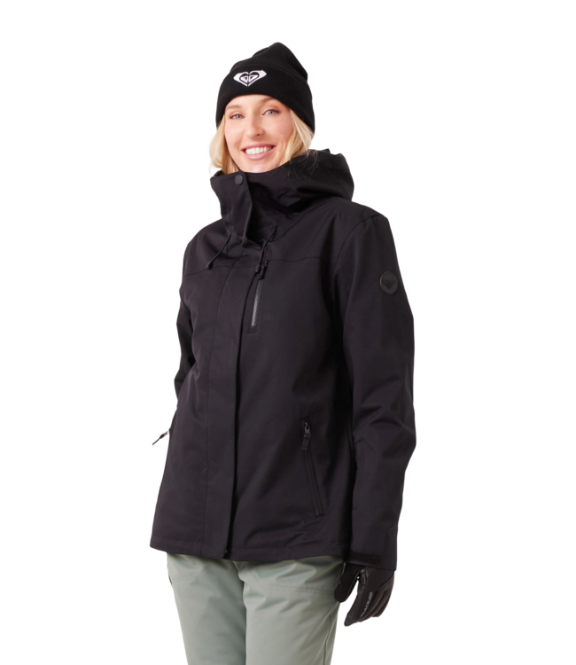 ROXY WOMENS JETTY 3 IN 1 JACKET BLACK 2026