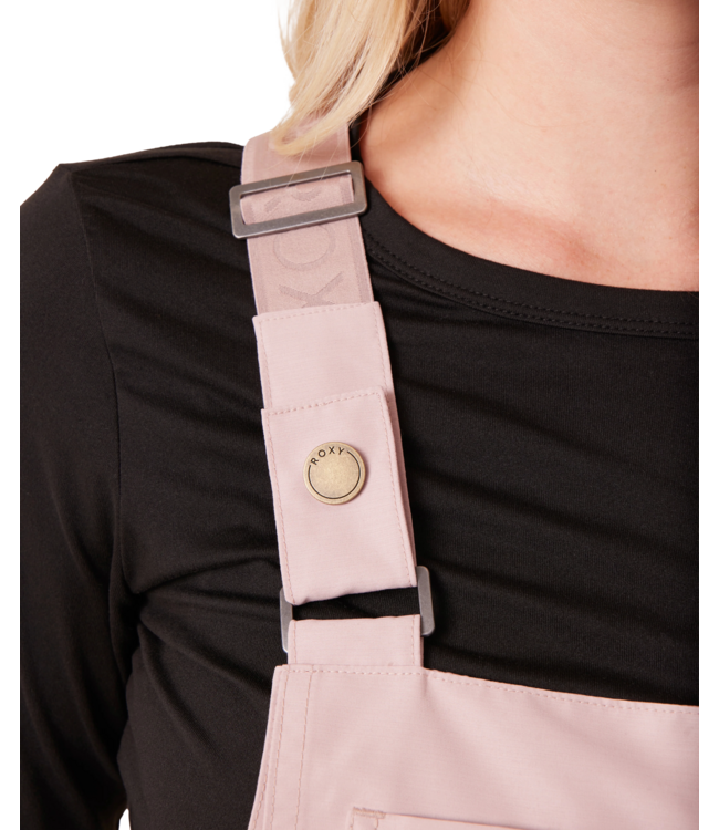 ROXY WOMENS RIDEOUT BIB ADOBE ROSE 2026