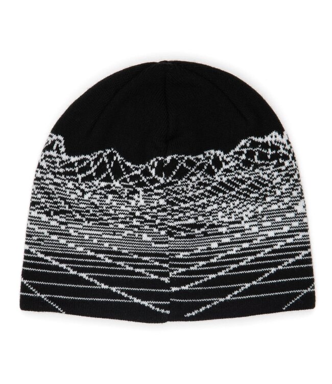 CORDUROY DIGITAL MOUTAIN SKULLY BEANIE BLACK 2026