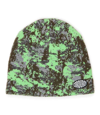 CORDUROY CORDUROY WASTELAND SKULLY BEANIE GREEN 2026