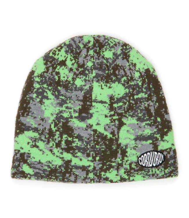CORDUROY WASTELAND SKULLY BEANIE GREEN 2026