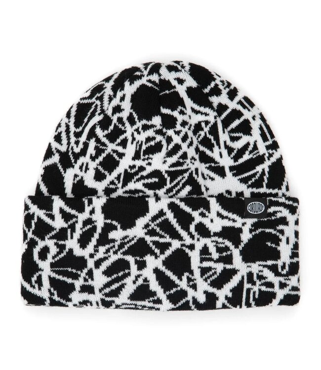 CORDUROY DEADLUNG BEANIE BLACK 2026