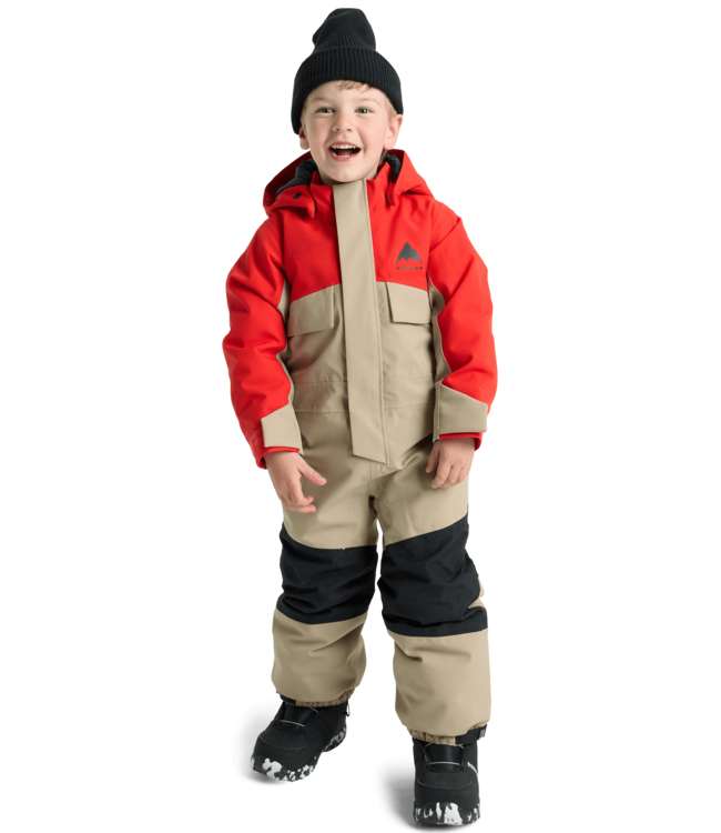 BURTON TODDLERS 2L ONE PIECE FLAME SCARLET/SUMMIT TAUPE 2026