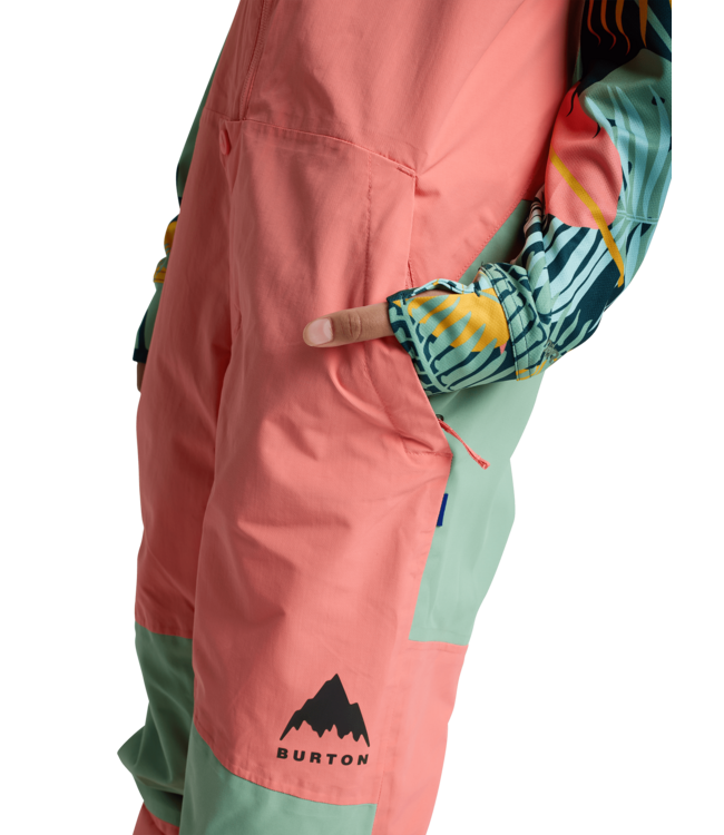 BURTON KIDS SKYLAR 2L BIB PANTS PEACH ECHO 2026