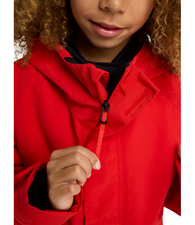 BURTON KIDS FROSTNER 2L ANORAK JACKET FLAME SCARLET/SILVER SCONCE 2026