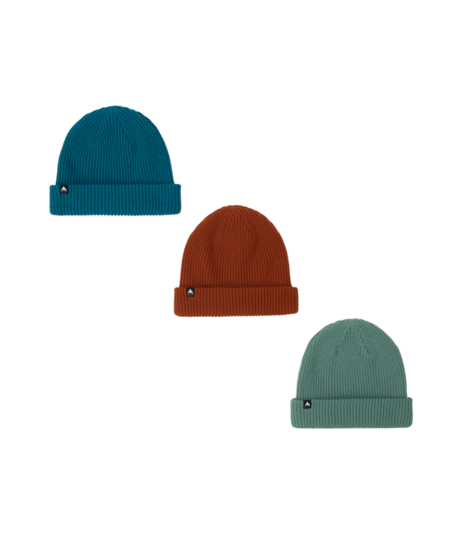 BURTON RECYCLED DND BEANIE 3 PACK CHESTNUT BROWN/BLUE TEAL/SOFT SAGE 2026