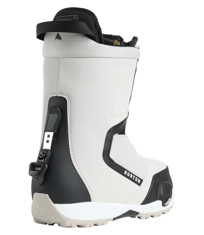 BURTON WOMENS HIGHSHOT STEP ON SNOWBOARD BOOTS GREY CLOUD 2026