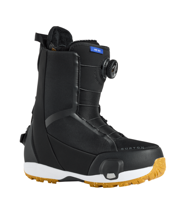 BURTON WOMENS WAVERANGE STEP ON SNOWBOARD BOOTS BLACK 2026