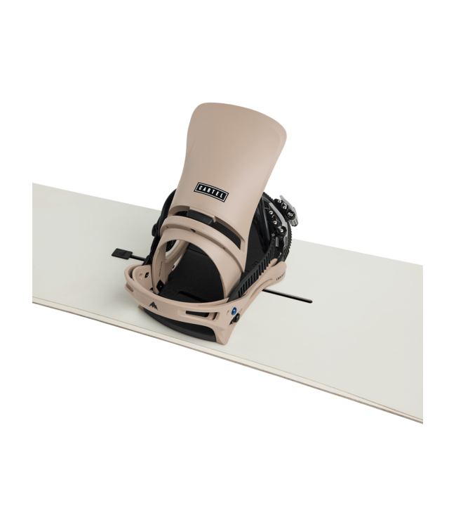 BURTON CARTEL SNOWBOARD BINDINGS SUMMIT TAUPE 2026